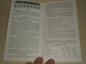27A390 SHURE Channel Microphone Mixers Specifications Manual #3