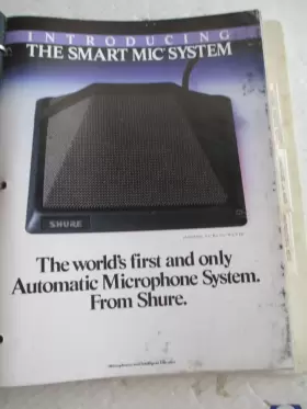 882658785221 SHURE Audio Installers Manual Brochure Data #3