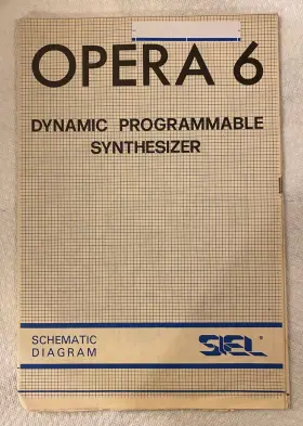 OPERA-6 SIEL Dynamic Synthesizer Schematic