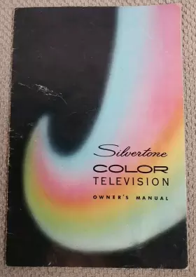 38-6325-0 SILVERTONE Sears Silverstone Television Owners Quad