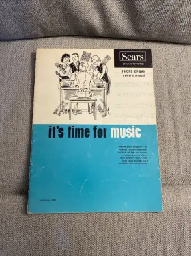 4821 SILVERTONE Sears Chord Organ Owners Manual