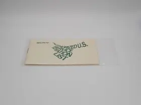 3-793-073-13 SONY Service Station Booklet