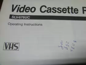 821000 SONY Hifi Vcr Vhs Cassette Player Owners Manual #2