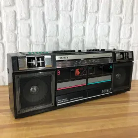 20260109 SONY Kg Fm Am Stereo Cassette Corder Boombox