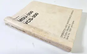 MSU-350 SONY Operation Manual Revised