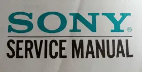 PS-20 SONY Turntable Service Manual