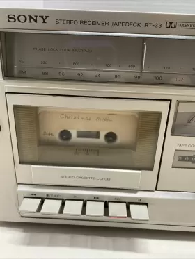 RT-33 SONY Stereo Receiver Tape Deck Schematic #3