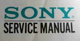SLV-P30HF SONY Service Manual Cassette Player