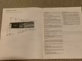 TC-FX33-33B SONY Operating Manual Cassette Deck #2