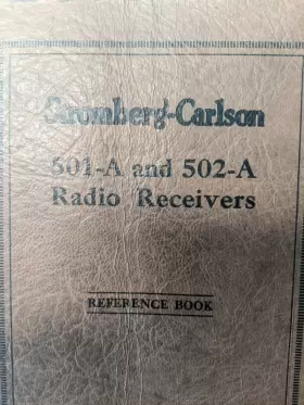 501-A STROMBERG-CARLSON Radio Receivers Book #3