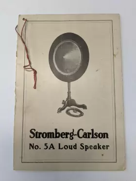 P16139 STROMBERG-CARLSON Loud Speaker Instruction Manual