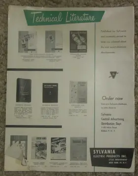 2-55-GPC SYLVANIA Television Tube Technical Manual #2