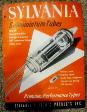 NP-160 SYLVANIA Subminiature Tubes Manual