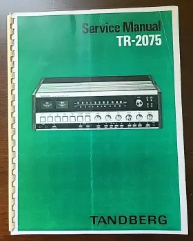 338277 TANDBERG Service Repair Manual Receiver