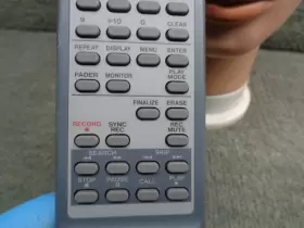 RC-RW2000D TASCAM Nos Cd Recorder Wired Remote Control Unit #3