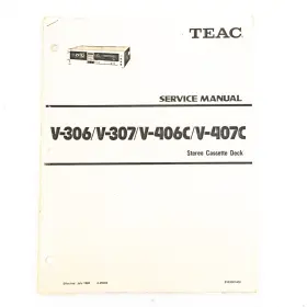 V-306 TEAC Service Manual