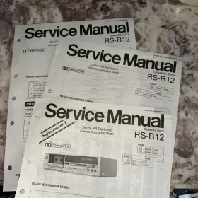RA-B12 TECHNICS Service Manual Supplements Changes #2