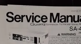 RS-930R TECHNICS Cassette Deck Service Manual