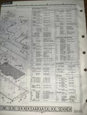 RS-B27W TECHNICS Service Manual #2
