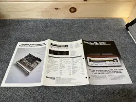 SA-5760 TECHNICS Stereo Receiver Brochure