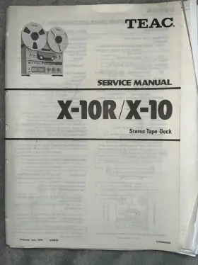 SB-A54 TECHNICS Speakers Service Manual Photocopy
