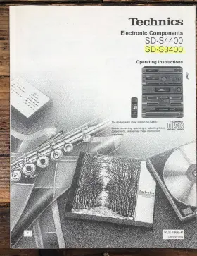 SD-S4400 TECHNICS Stereo Owners User Manual