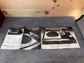 SL-1000MKII TECHNICS Stereo Turntable Brochure