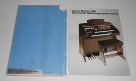 SQFG4532 TECHNICS Organ Owners Manual History #2