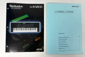 SX-KN800 TECHNICS Keyboard Pcm Brochure Musical