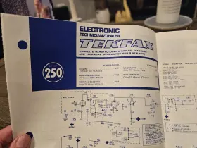 1473 TEKFAX Service Data Ge Magnavox Airline #2