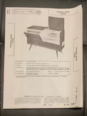7046M TONFUNK Stereo Receiver Wire Schematic Service Manual