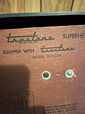 D2325A TRUETONE Radio #2