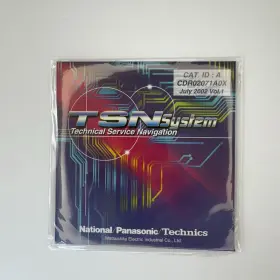 CDR02071A0X TSN Panasonic Repair Technical Service Navigation