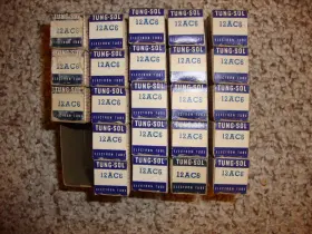 12AC6 TUNG-SOL Nos Radio Vacuum Tubes