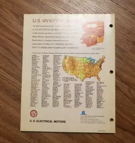 PB-300 US Varidrive Catalog Ratings Dimensions #2