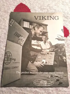 00001960 VIKING Tape Recorder Reel Catalog Brochure