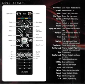 100923ST-NC VIZIO Owners Start Operating Manual Ray Player #3