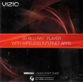 100923ST-NC VIZIO Owners Start Operating Manual Ray Player