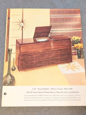 00001959 VM Voice Music Console Fi Brochure Furniture