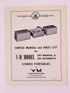 VM207 VOICE OF MUSIC Vom Service Repair Manual