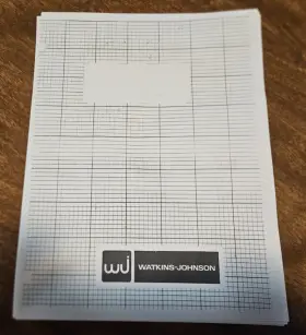 WJ-8617 WATKINS-JOHNSON Instruction Manual Vhf Uhf Receiver