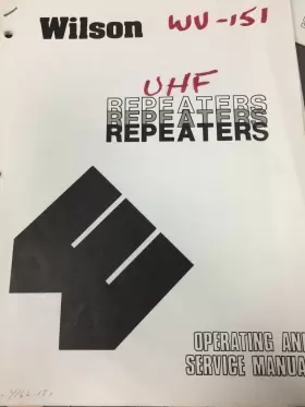 0300-4162-151 WILSON Operation Service Manual