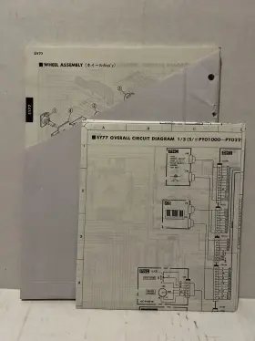 006983 YAMAHA Synthesizer Service Manual Fold Schematics #3