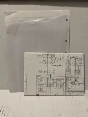 006986 YAMAHA Synthesizer Service Manual Fold Schematics #3