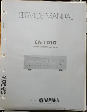 CA-1010 YAMAHA Amplifier Service Manual