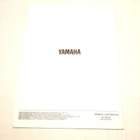 CDC-755 YAMAHA Natural Sound Disc Player Owners Manual #2