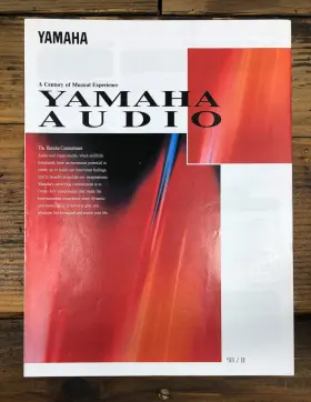 CDX-1060 YAMAHA Brochure