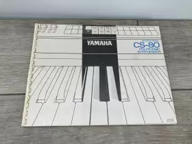 CS-80 YAMAHA Polyphonic Synthesizer Instruction Manual