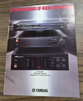 D-270 YAMAHA Brochure Vanguard Audio Printing