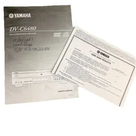DV-C6480 YAMAHA Service Manual